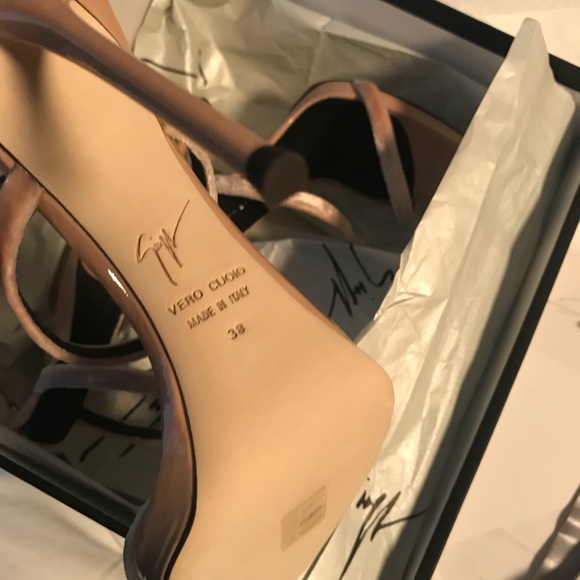 *SOLD*Brand New! Giuseppe Zanotti Harmony Heels. - Picture 3 of 5